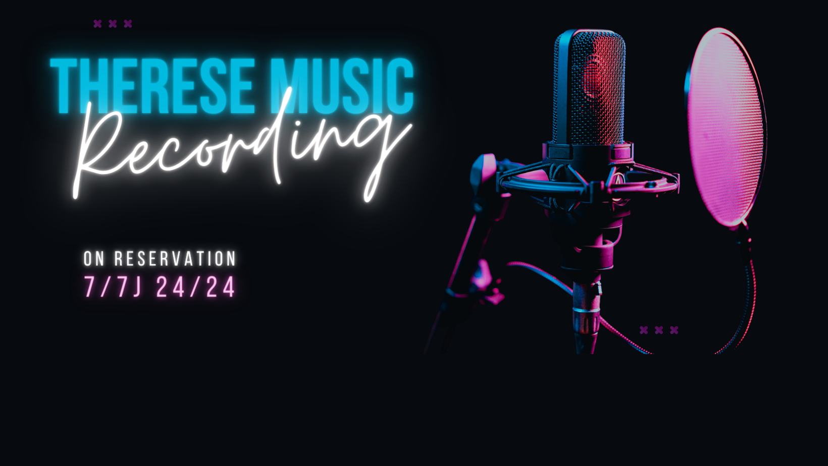 THERESE Music Recording - on reservation 7/7j 24/24h